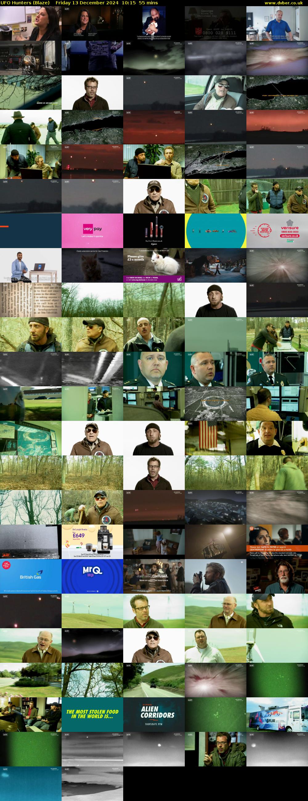 UFO Hunters (Blaze) Friday 13 December 2024 10:15 - 11:10