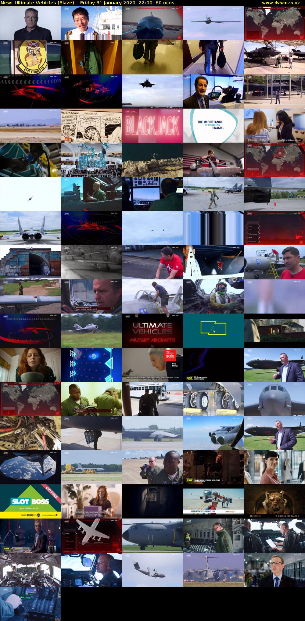 Ultimate Vehicles (Blaze) Friday 31 January 2020 22:00 - 23:00