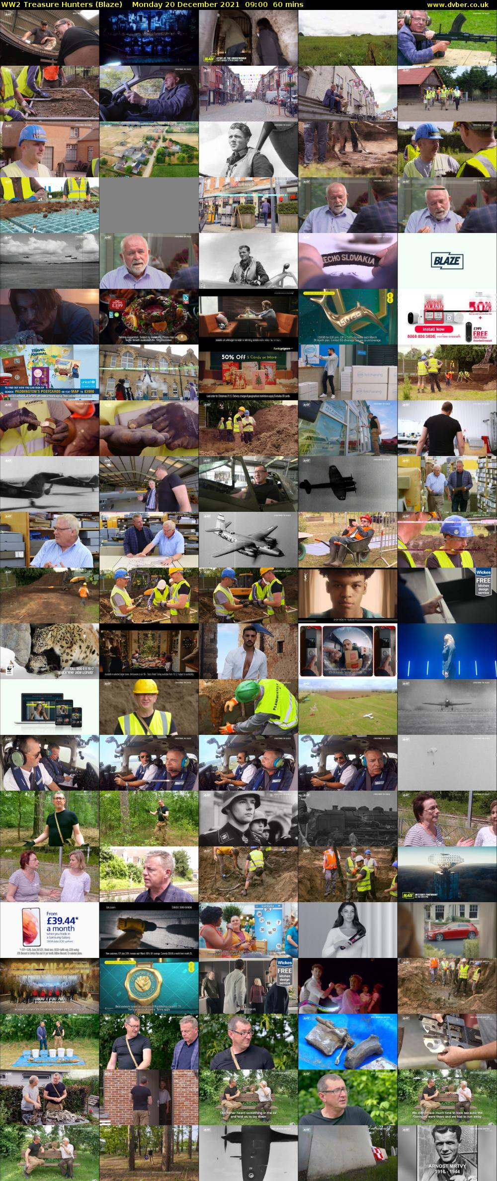 WW2 Treasure Hunters (Blaze) Monday 20 December 2021 09:00 - 10:00