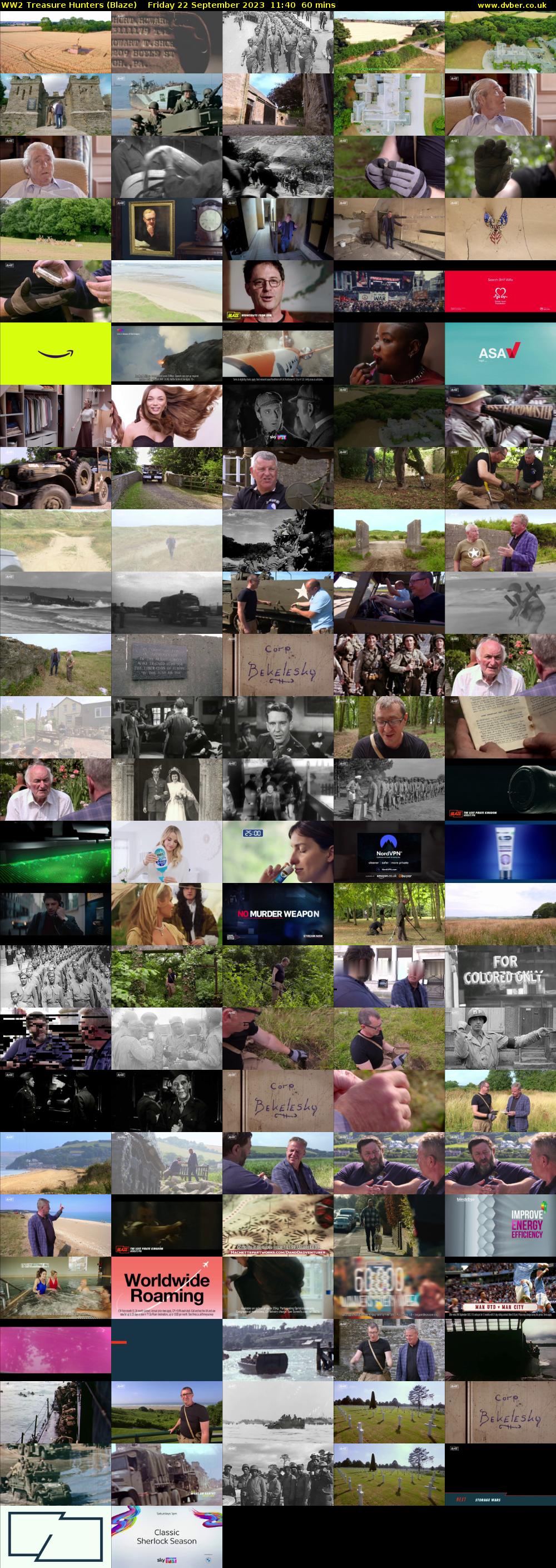 WW2 Treasure Hunters (Blaze) Friday 22 September 2023 11:40 - 12:40