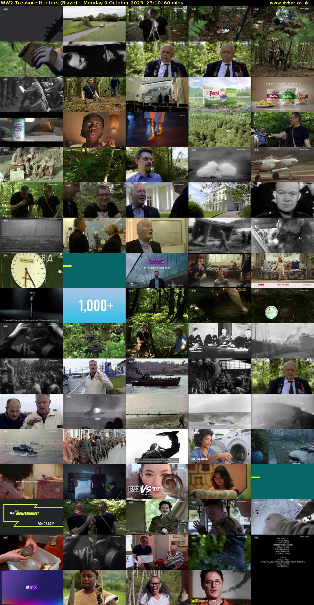 WW2 Treasure Hunters (Blaze) Monday 9 October 2023 23:10 - 00:10