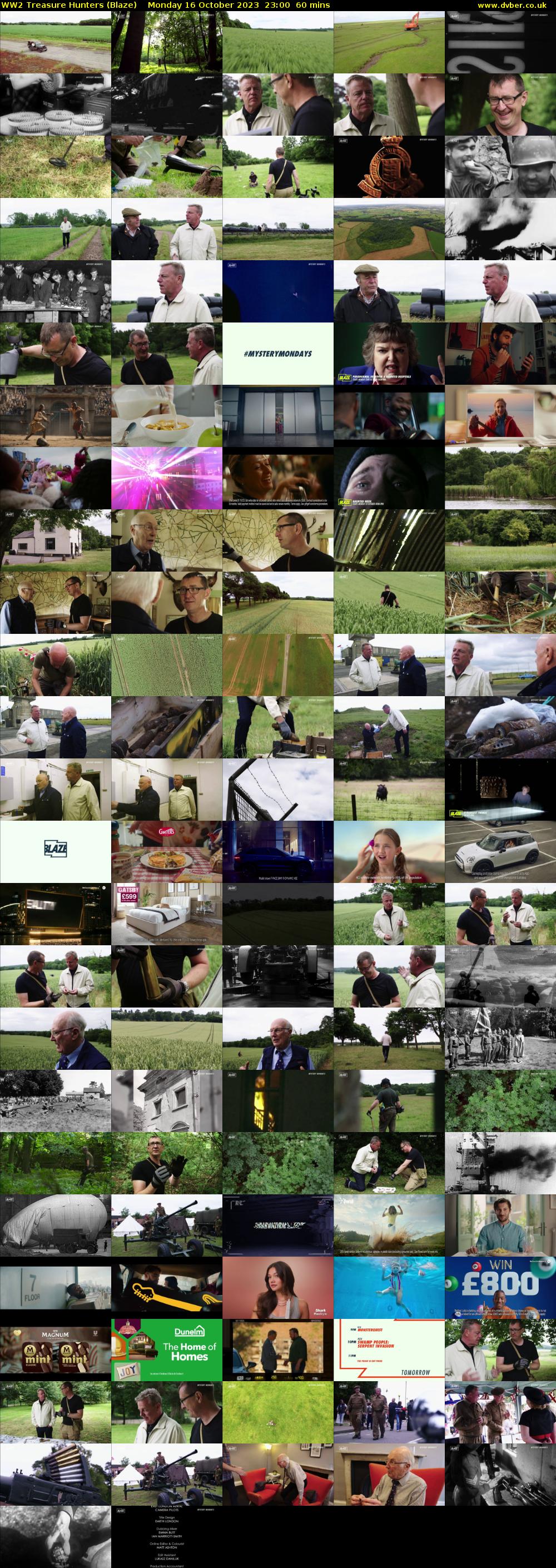 WW2 Treasure Hunters (Blaze) Monday 16 October 2023 23:00 - 00:00