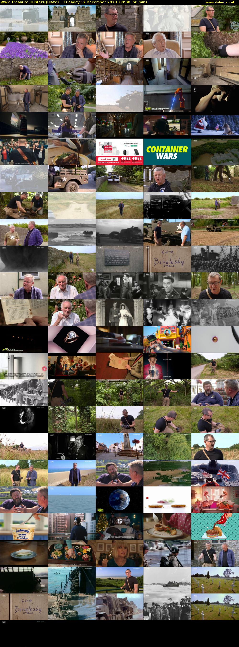 WW2 Treasure Hunters (Blaze) Tuesday 12 December 2023 00:00 - 01:00