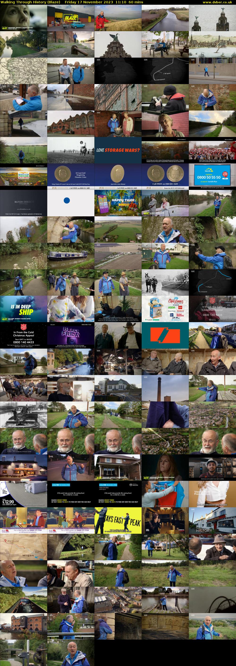 Walking Through History (Blaze) Friday 17 November 2023 11:10 - 12:10