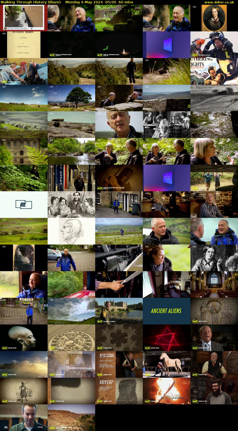 Walking Through History (Blaze) Monday 6 May 2024 05:00 - 06:00