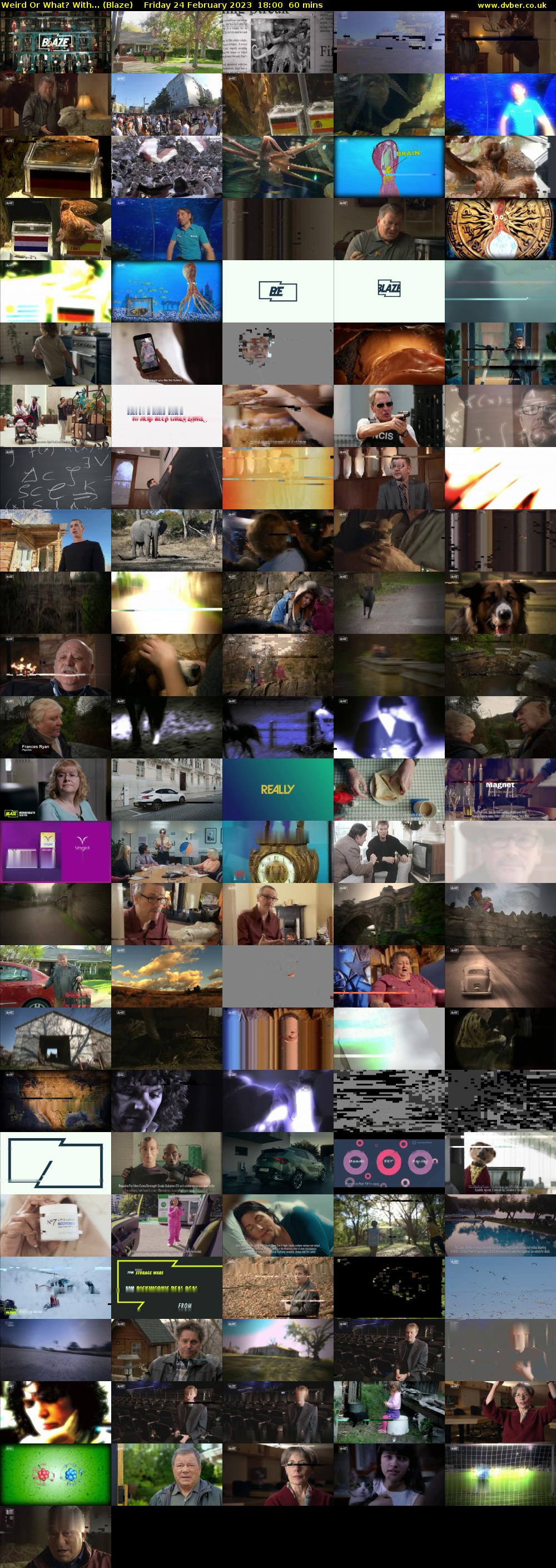 Weird or What? With... (Blaze) Friday 24 February 2023 18:00 - 19:00