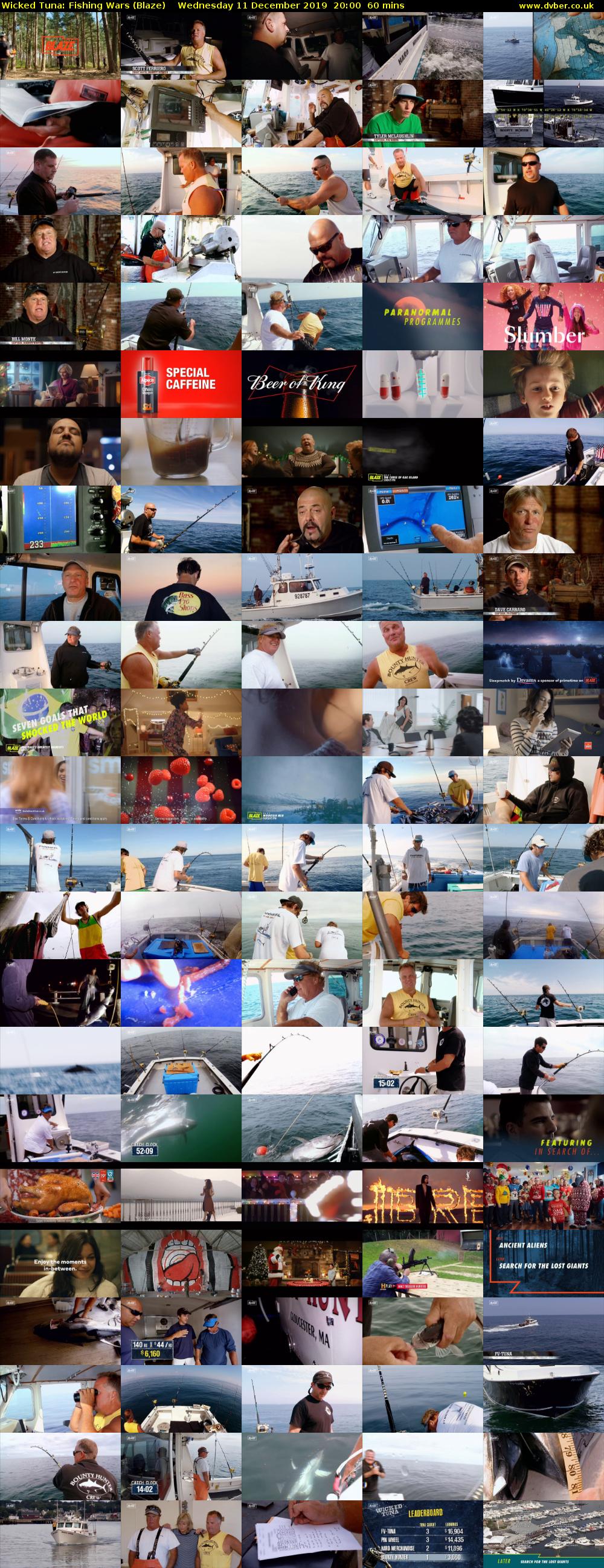 Wicked Tuna: Fishing Wars (Blaze) Wednesday 11 December 2019 20:00 - 21:00