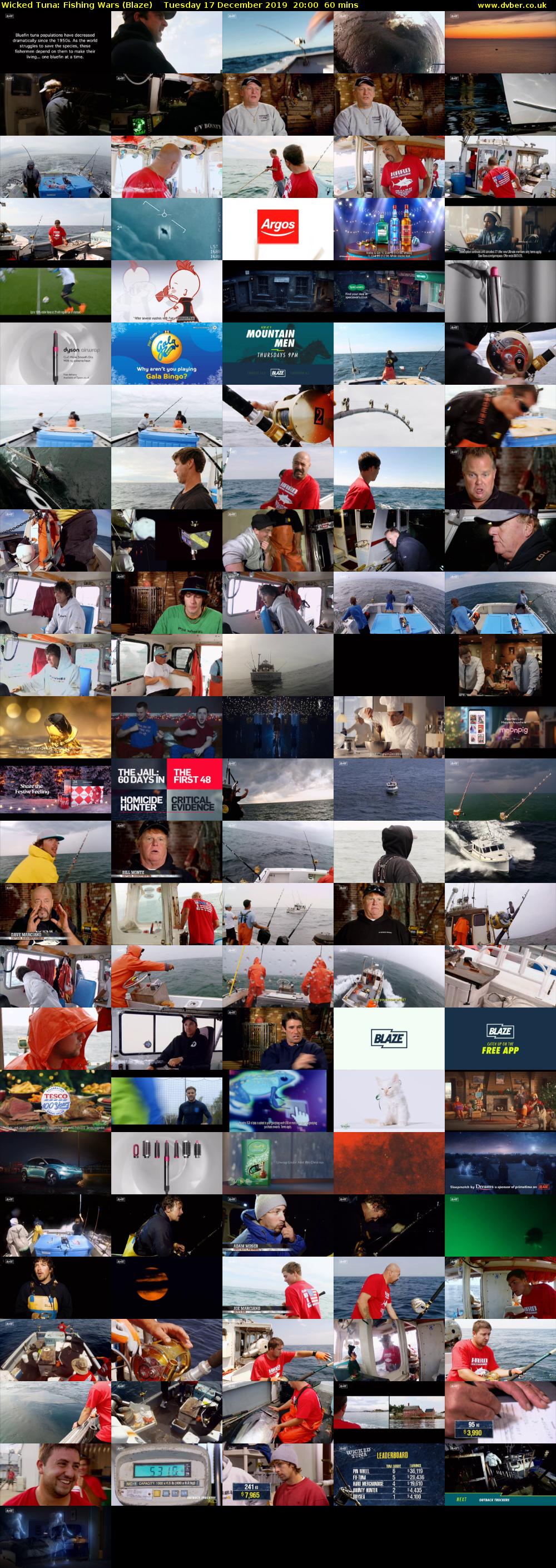 Wicked Tuna: Fishing Wars (Blaze) Tuesday 17 December 2019 20:00 - 21:00