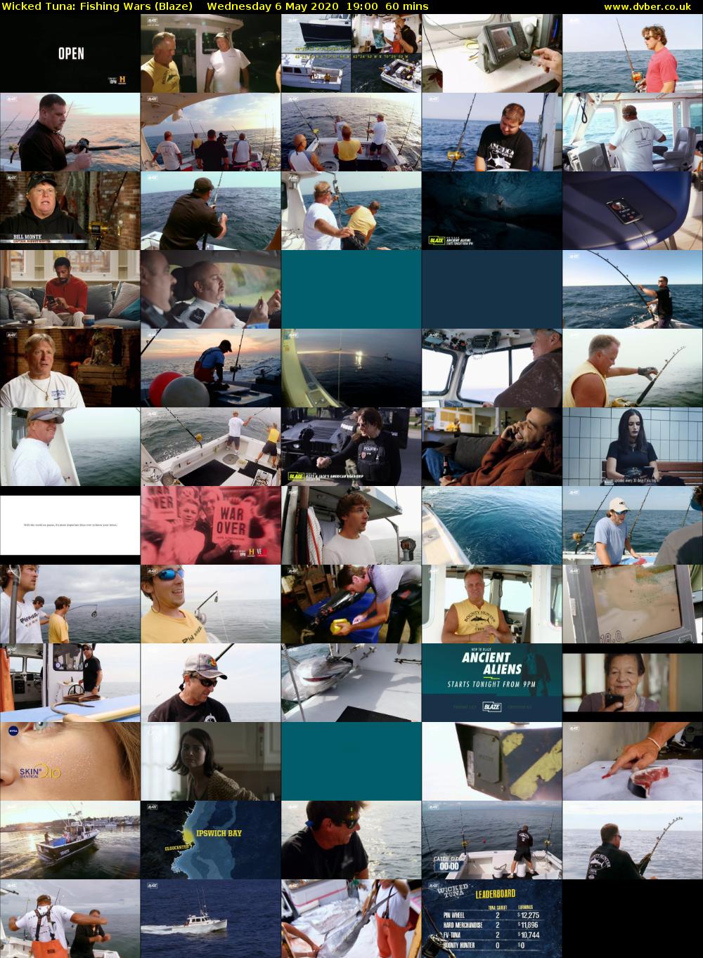 Wicked Tuna: Fishing Wars (Blaze) Wednesday 6 May 2020 19:00 - 20:00