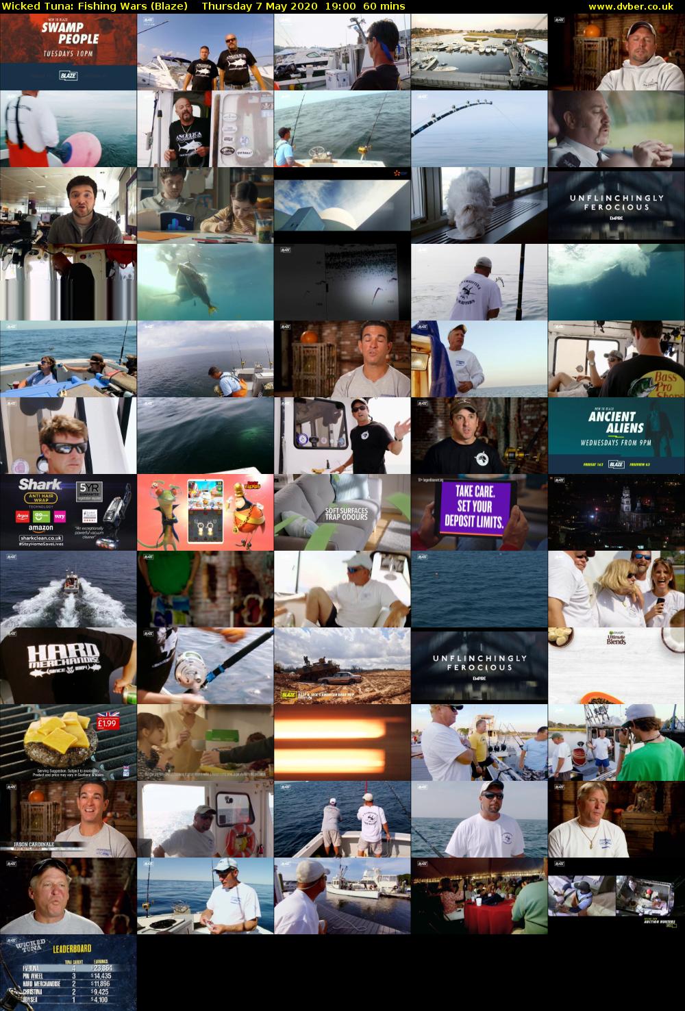 Wicked Tuna: Fishing Wars (Blaze) Thursday 7 May 2020 19:00 - 20:00