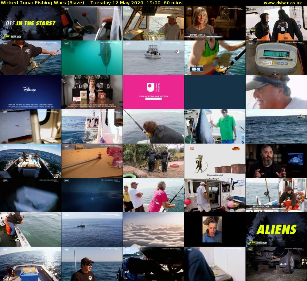 Wicked Tuna: Fishing Wars (Blaze) Tuesday 12 May 2020 19:00 - 20:00