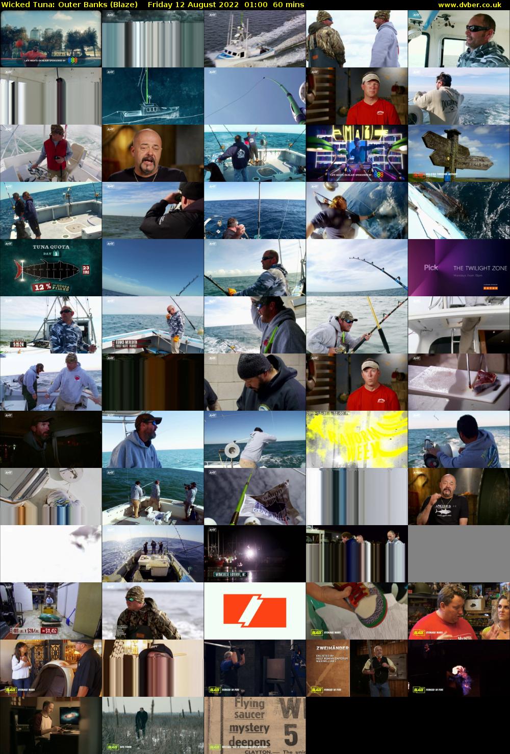 Wicked Tuna: Outer Banks (Blaze) Friday 12 August 2022 01:00 - 02:00