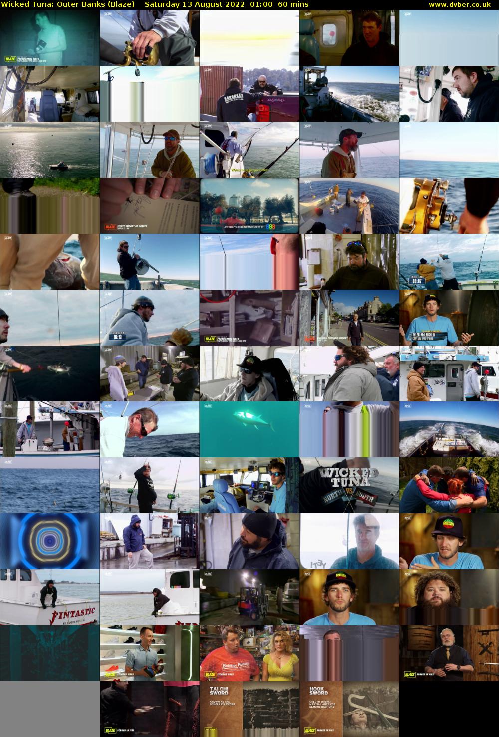 Wicked Tuna: Outer Banks (Blaze) Saturday 13 August 2022 01:00 - 02:00