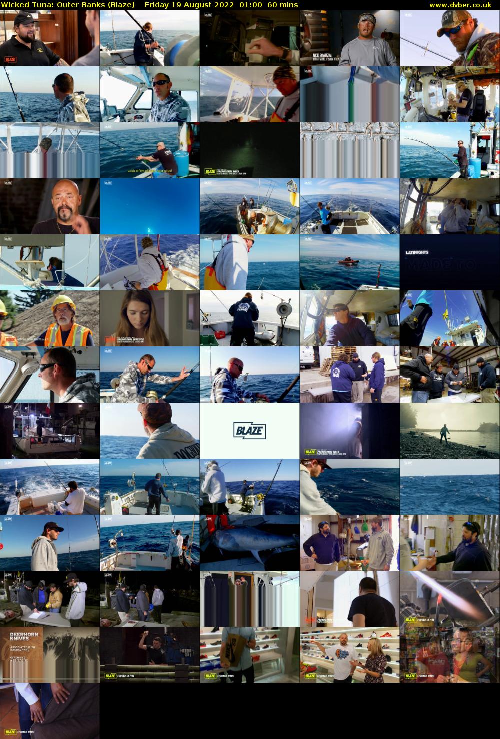 Wicked Tuna: Outer Banks (Blaze) Friday 19 August 2022 01:00 - 02:00