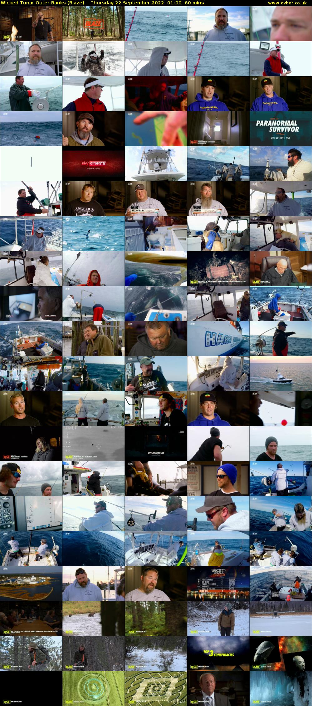 Wicked Tuna: Outer Banks (Blaze) Thursday 22 September 2022 01:00 - 02:00