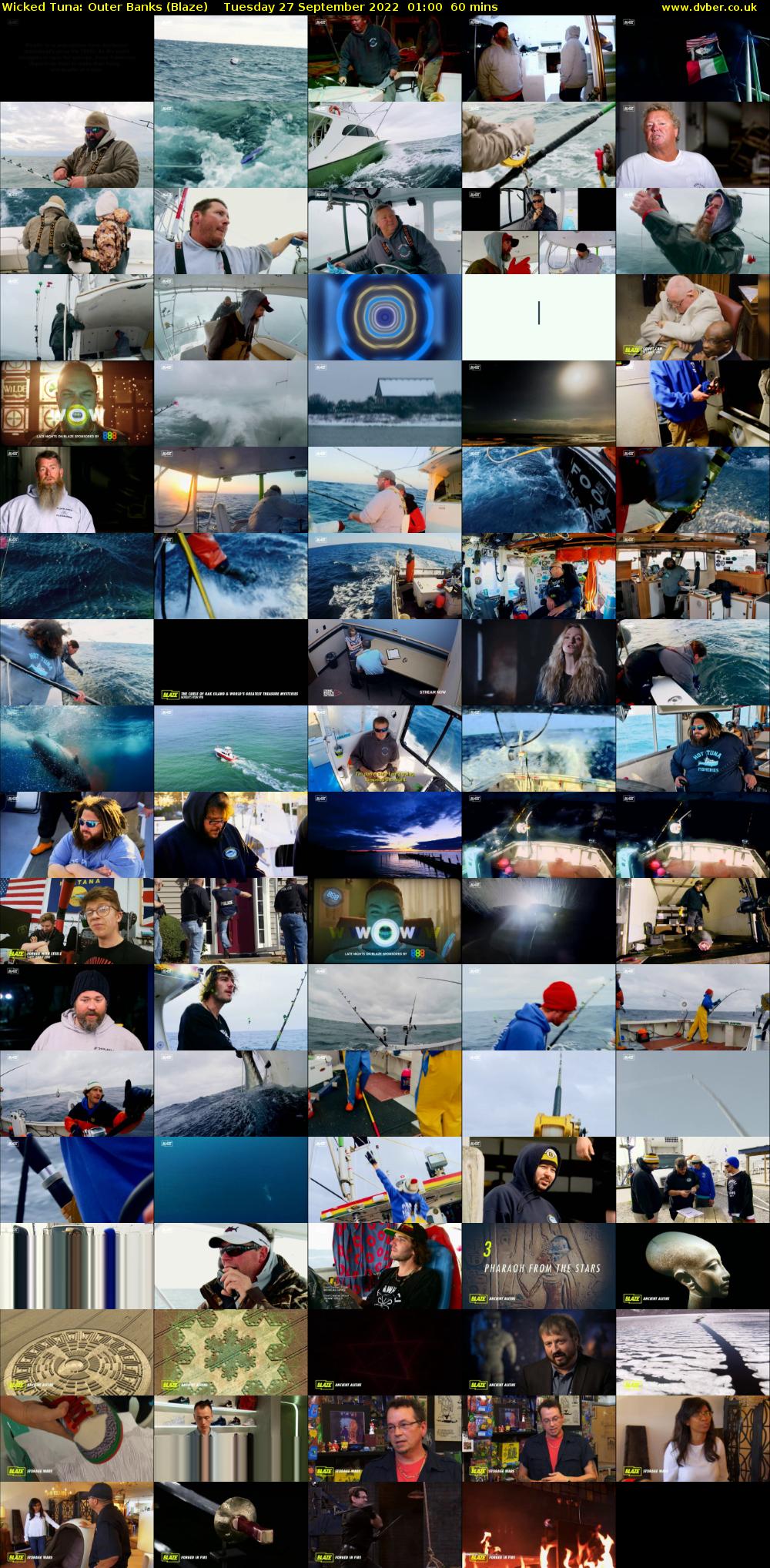 Wicked Tuna: Outer Banks (Blaze) Tuesday 27 September 2022 01:00 - 02:00