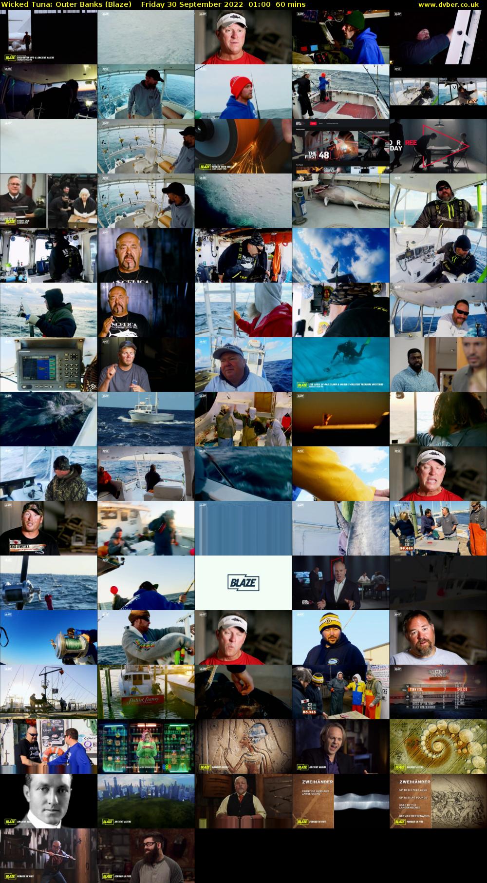 Wicked Tuna: Outer Banks (Blaze) Friday 30 September 2022 01:00 - 02:00