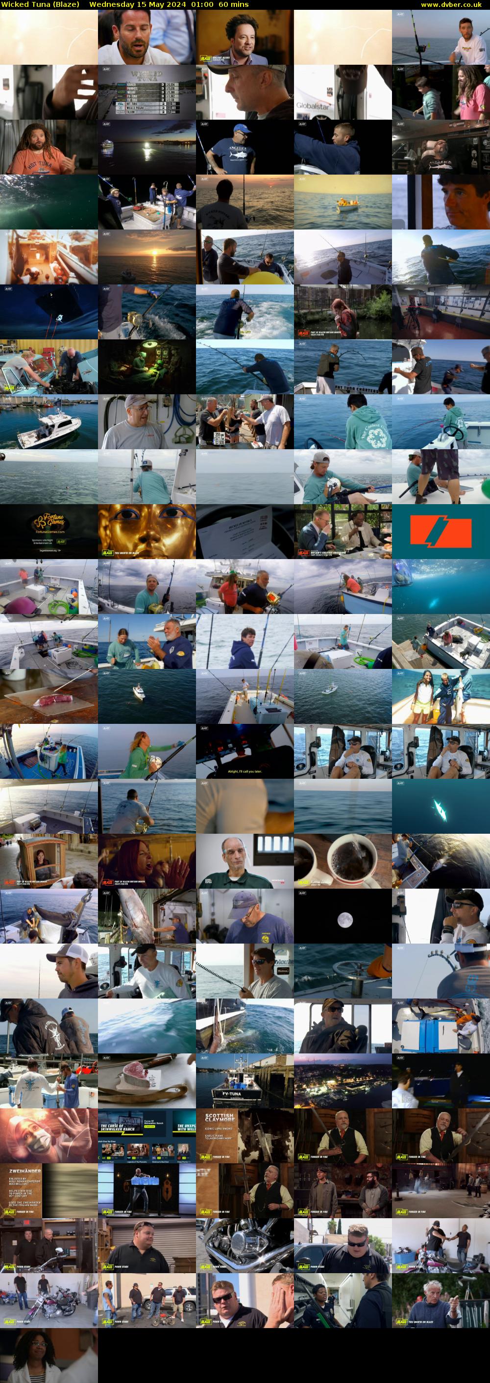 Wicked Tuna (Blaze) Wednesday 15 May 2024 01:00 - 02:00