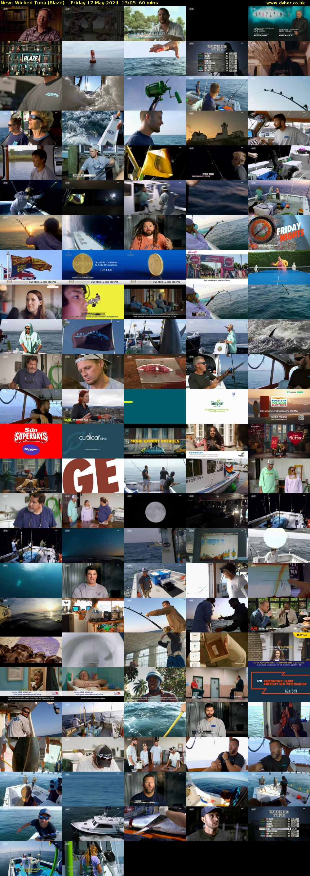 Wicked Tuna (Blaze) Friday 17 May 2024 13:05 - 14:05