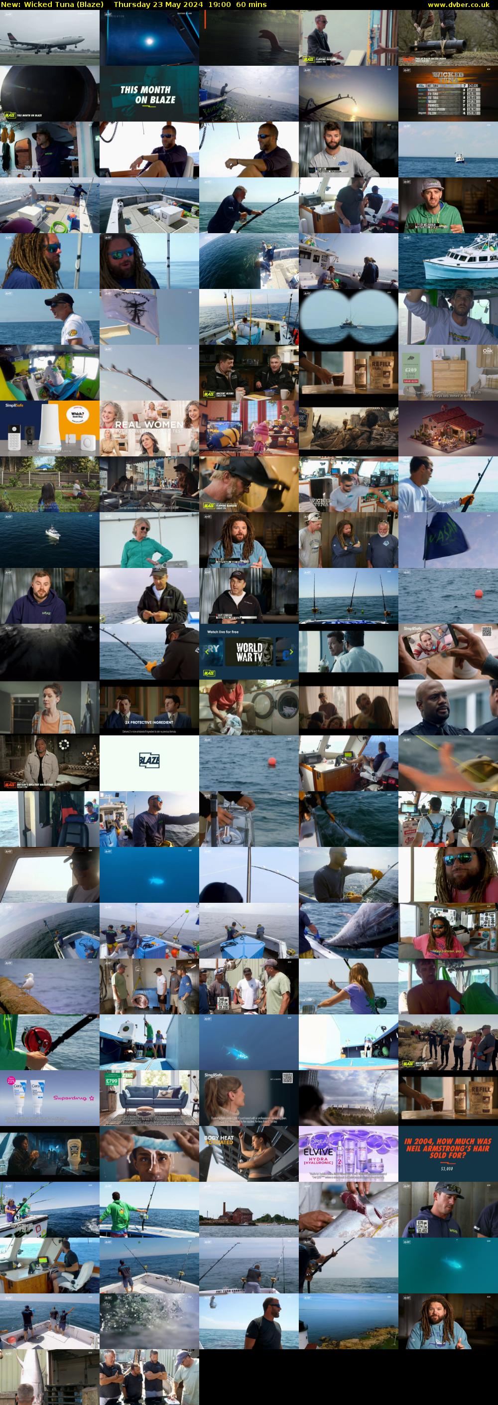 Wicked Tuna (Blaze) Thursday 23 May 2024 19:00 - 20:00