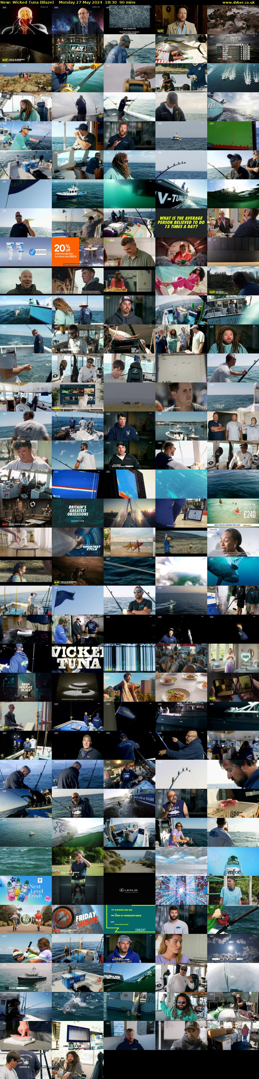 Wicked Tuna (Blaze) Monday 27 May 2024 18:30 - 20:00