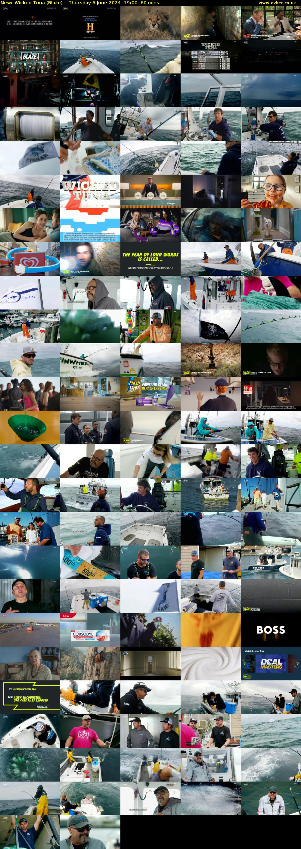 Wicked Tuna (Blaze) Thursday 6 June 2024 19:00 - 20:00