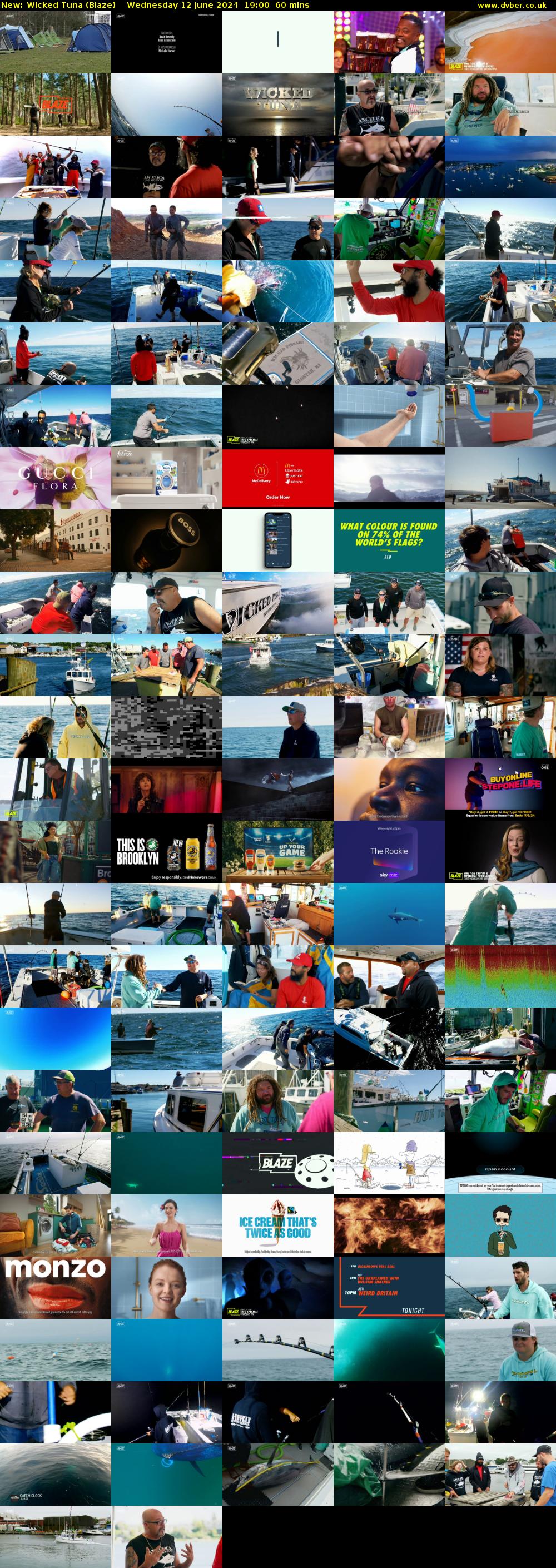 Wicked Tuna (Blaze) Wednesday 12 June 2024 19:00 - 20:00
