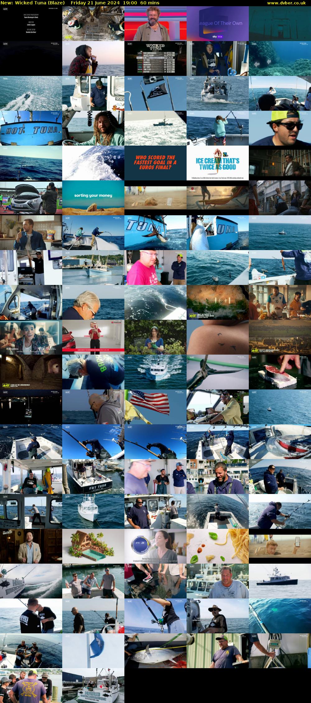 Wicked Tuna (Blaze) Friday 21 June 2024 19:00 - 20:00