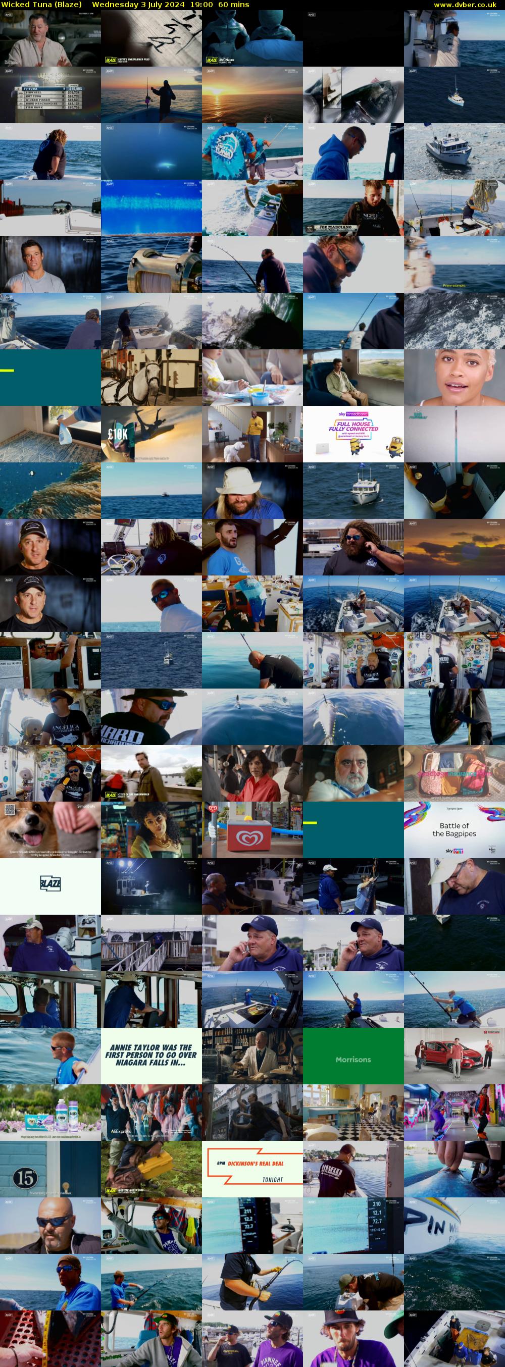 Wicked Tuna (Blaze) Wednesday 3 July 2024 19:00 - 20:00