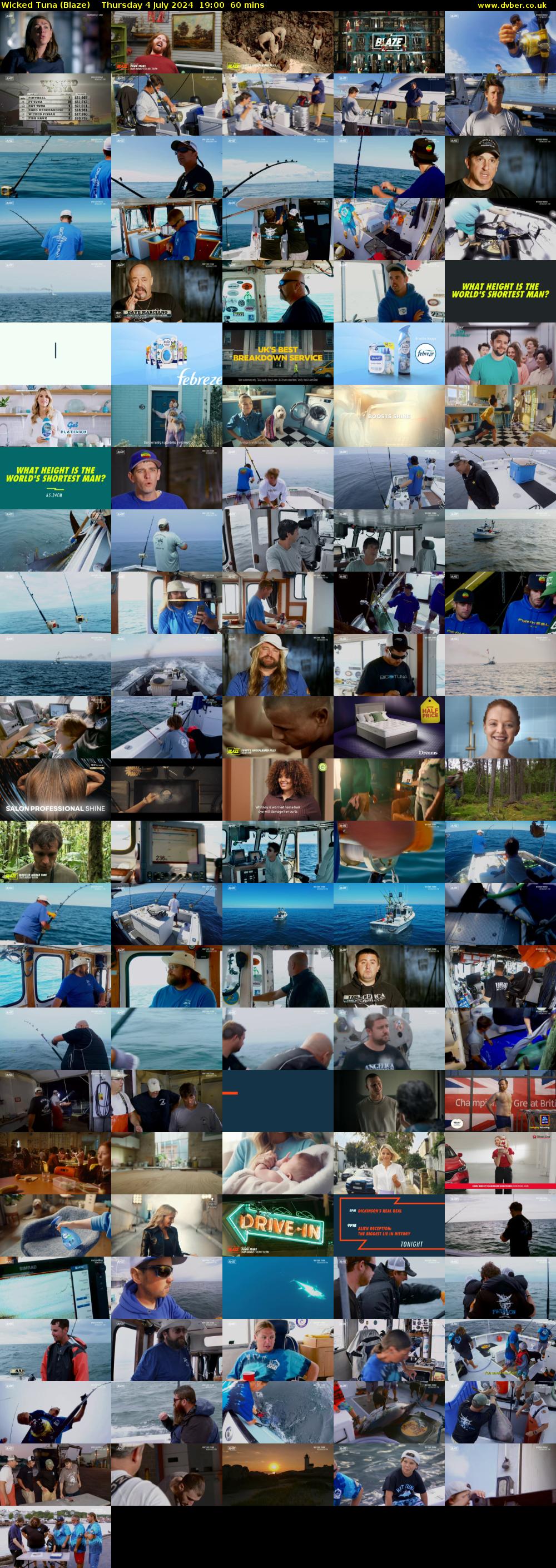 Wicked Tuna (Blaze) Thursday 4 July 2024 19:00 - 20:00