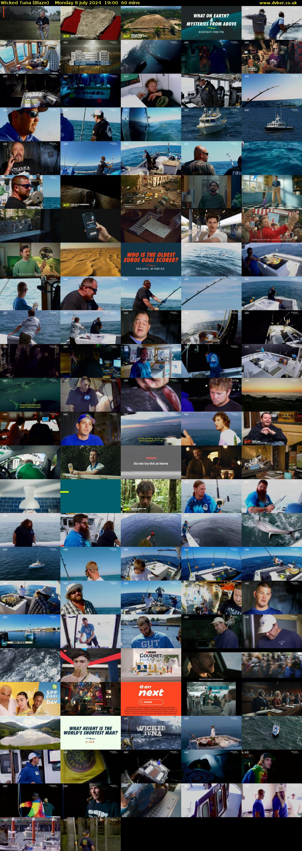 Wicked Tuna (Blaze) Monday 8 July 2024 19:00 - 20:00