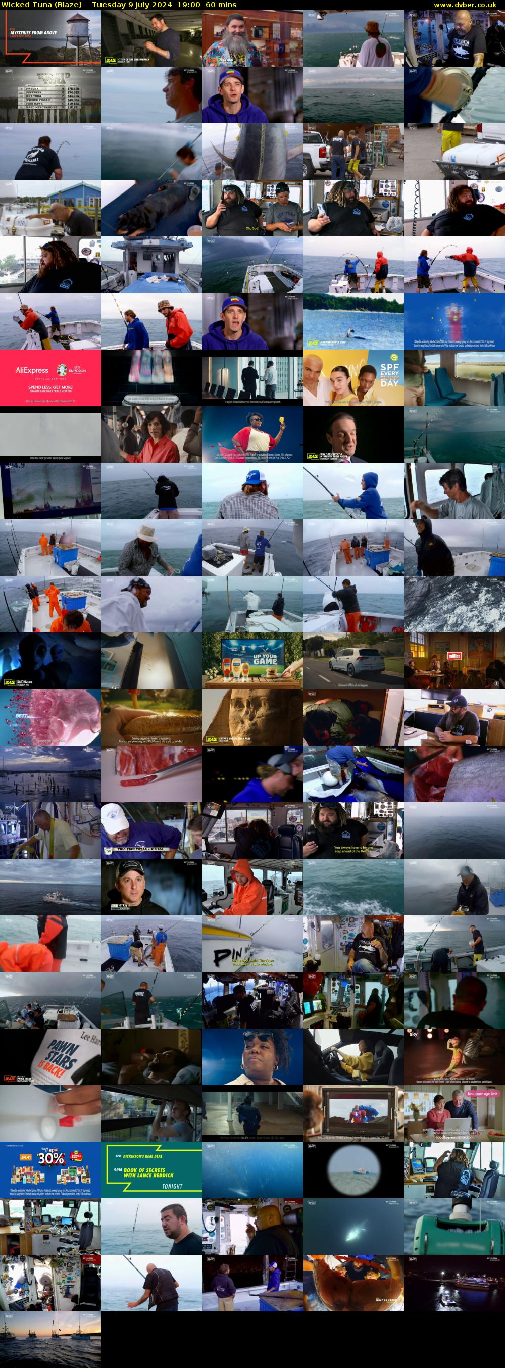 Wicked Tuna (Blaze) Tuesday 9 July 2024 19:00 - 20:00