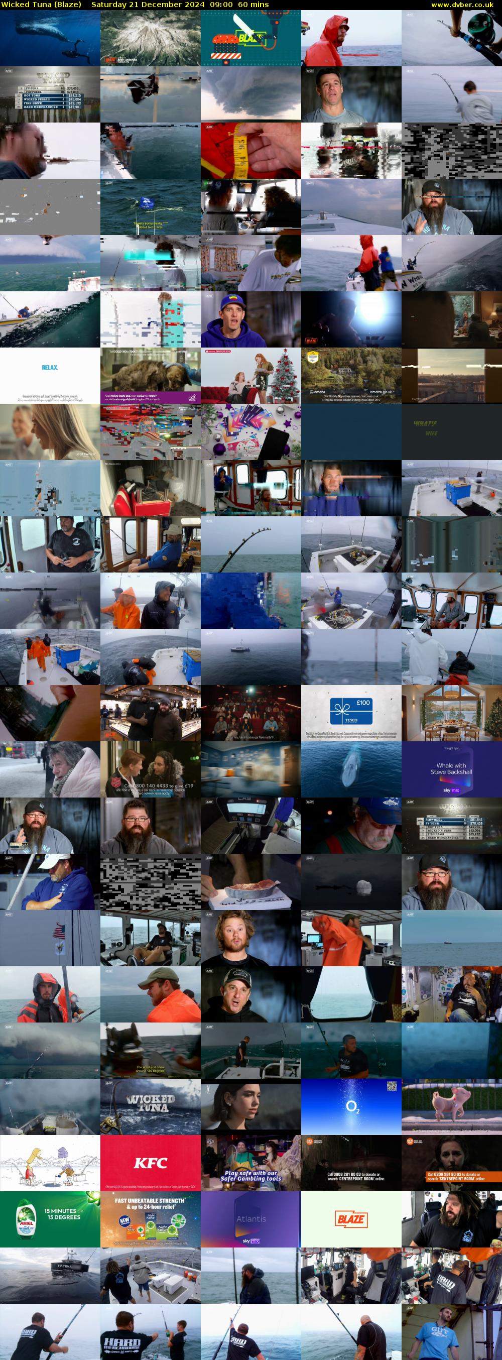 Wicked Tuna (Blaze) Saturday 21 December 2024 09:00 - 10:00