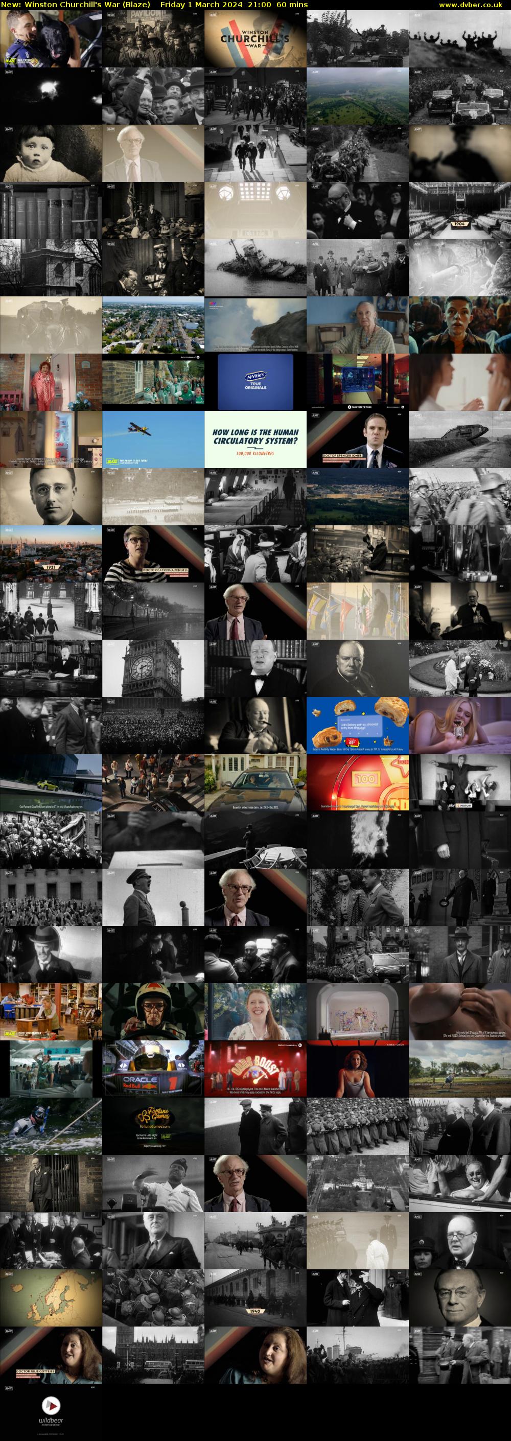 Winston Churchill's War (Blaze) Friday 1 March 2024 21:00 - 22:00