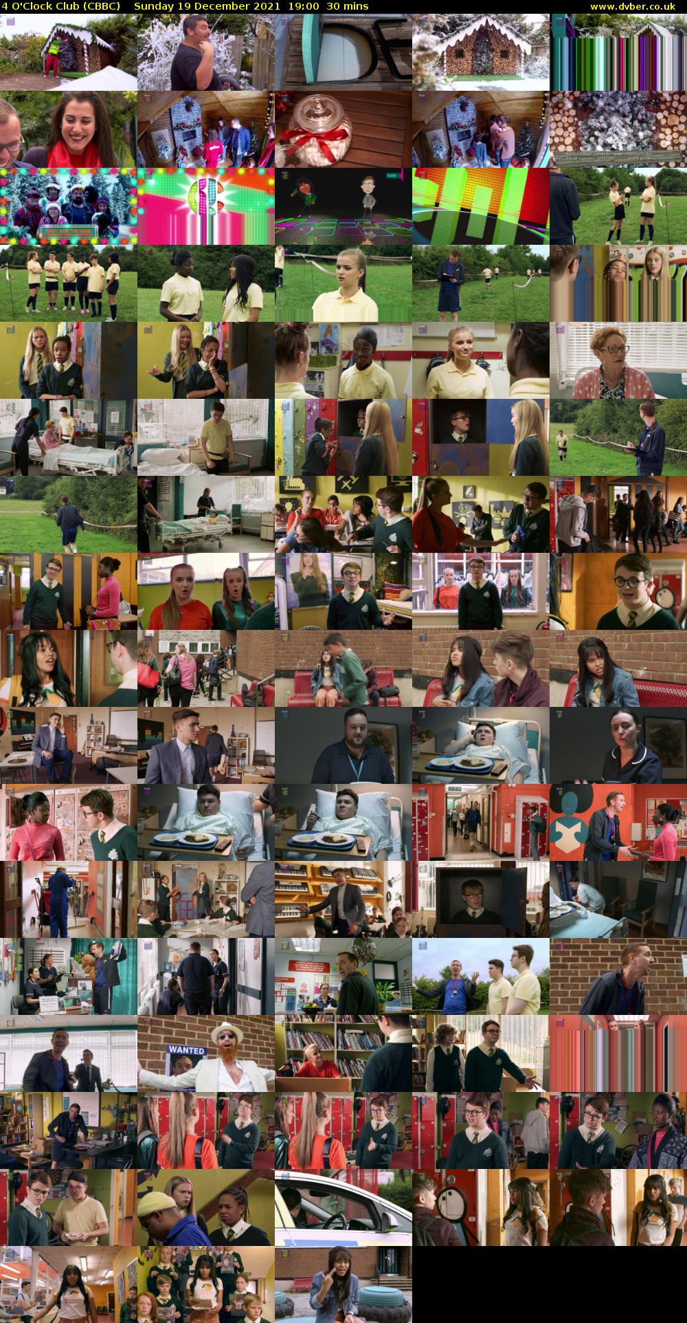 4 O'Clock Club (CBBC) Sunday 19 December 2021 19:00 - 19:30
