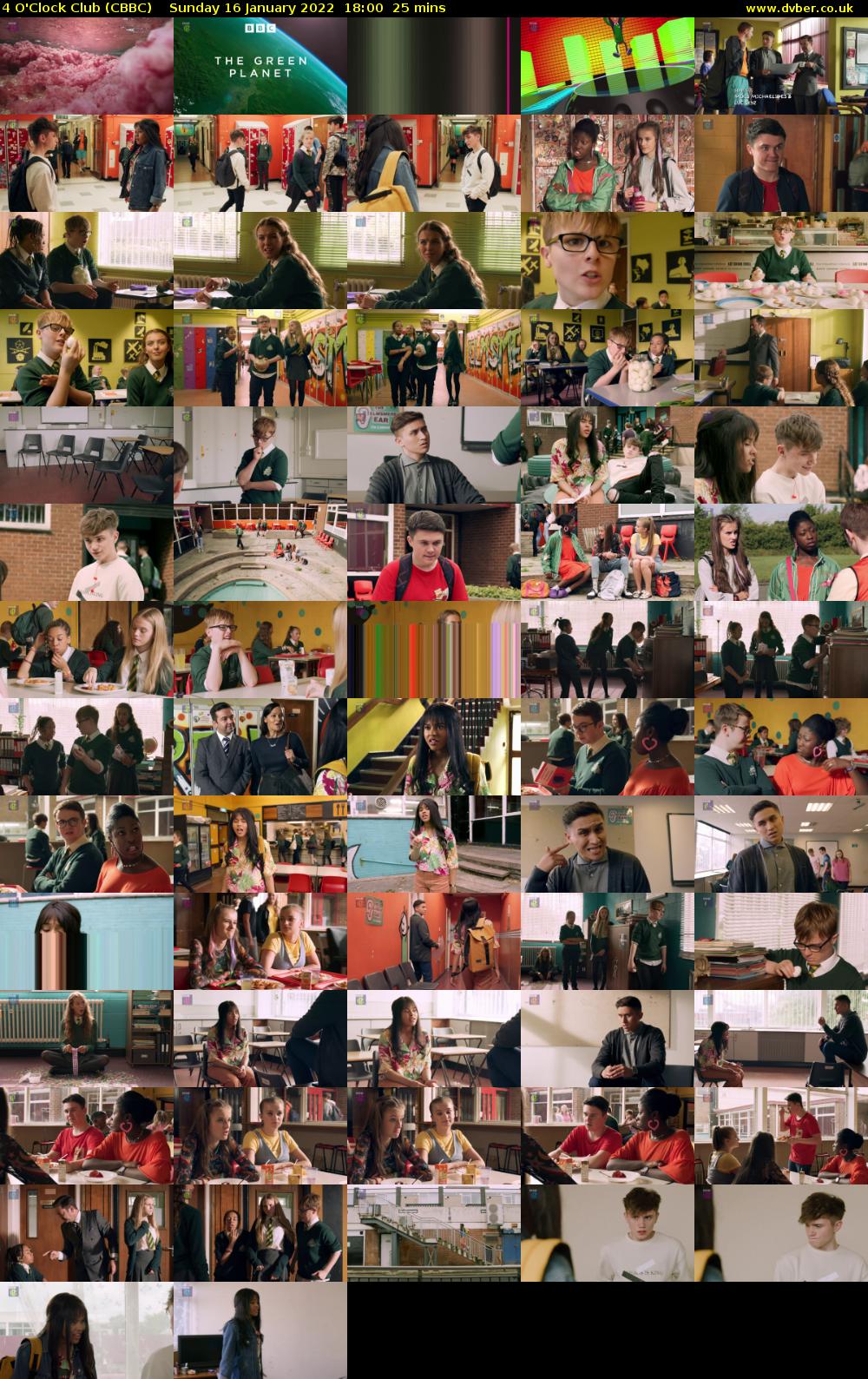 4 O'Clock Club (CBBC) Sunday 16 January 2022 18:00 - 18:25