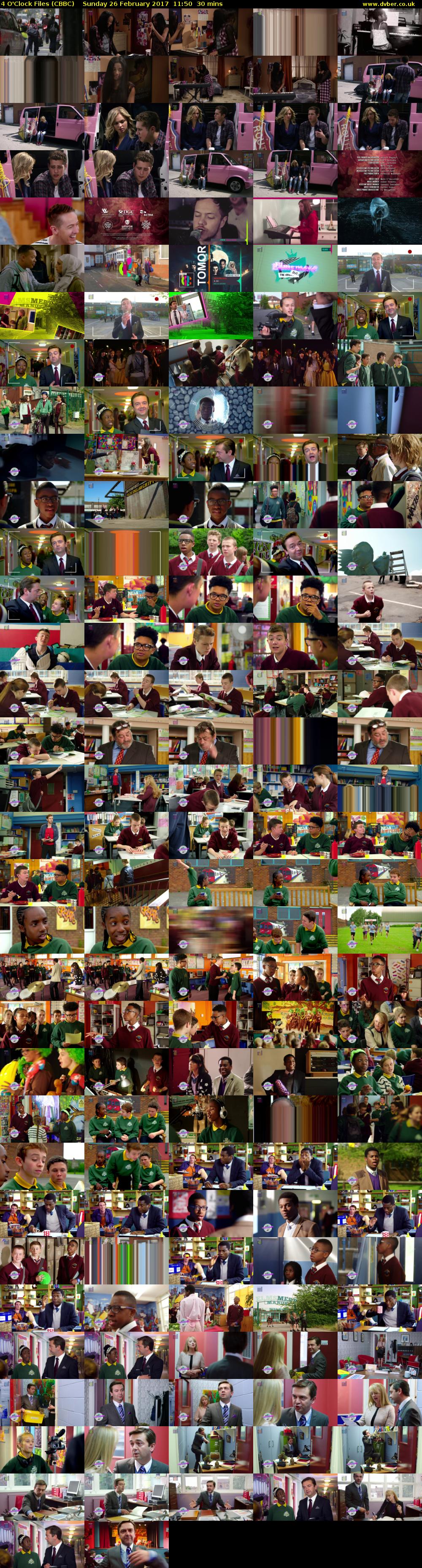 4 O'Clock Files (CBBC) Sunday 26 February 2017 11:50 - 12:20