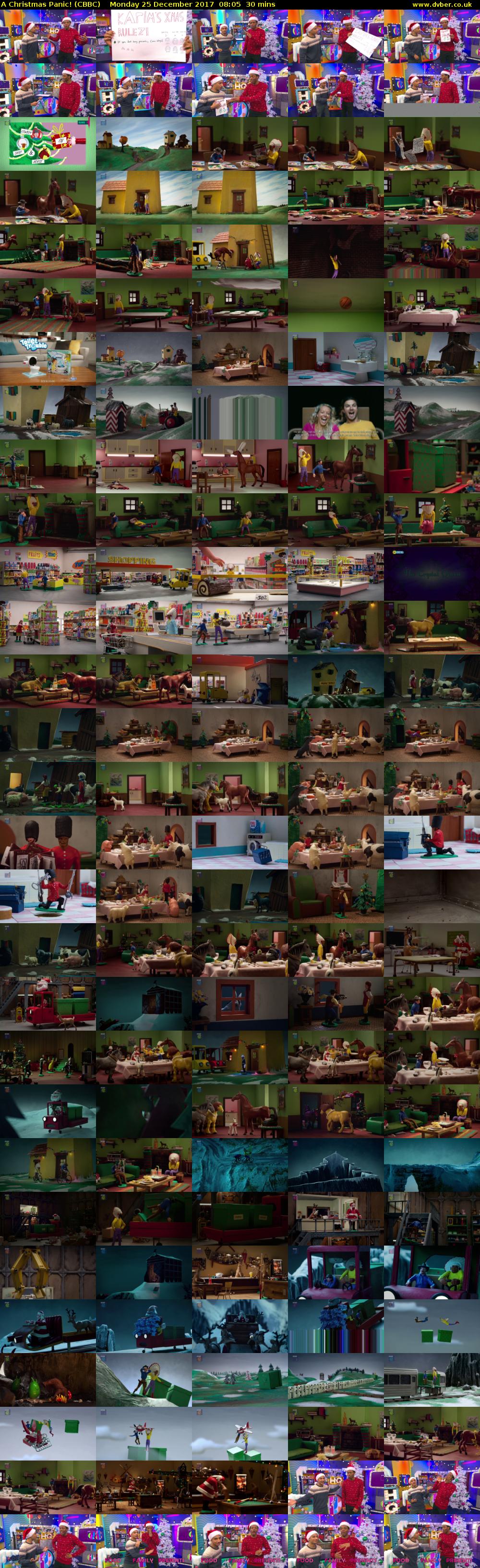 A Christmas Panic! (CBBC) Monday 25 December 2017 08:05 - 08:35