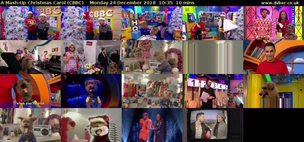 A Mash-Up Christmas Carol (CBBC) Monday 24 December 2018 10:35 - 10:45
