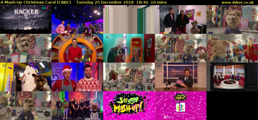 A Mash-Up Christmas Carol (CBBC) Tuesday 25 December 2018 18:40 - 18:50