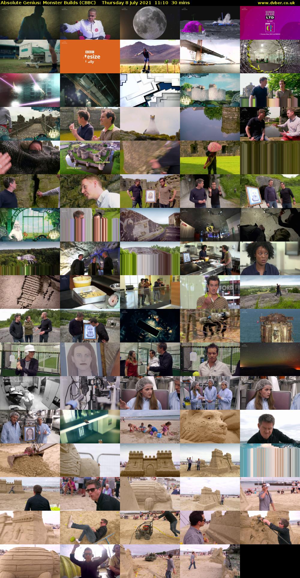 Absolute Genius: Monster Builds (CBBC) Thursday 8 July 2021 11:10 - 11:40
