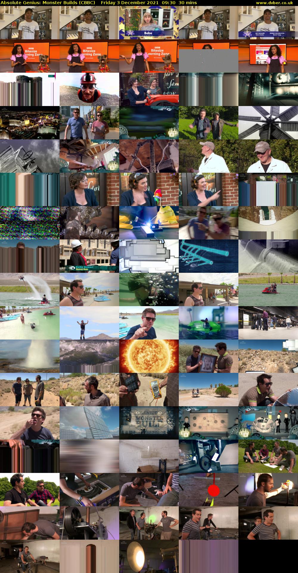 Absolute Genius: Monster Builds (CBBC) Friday 3 December 2021 09:30 - 10:00