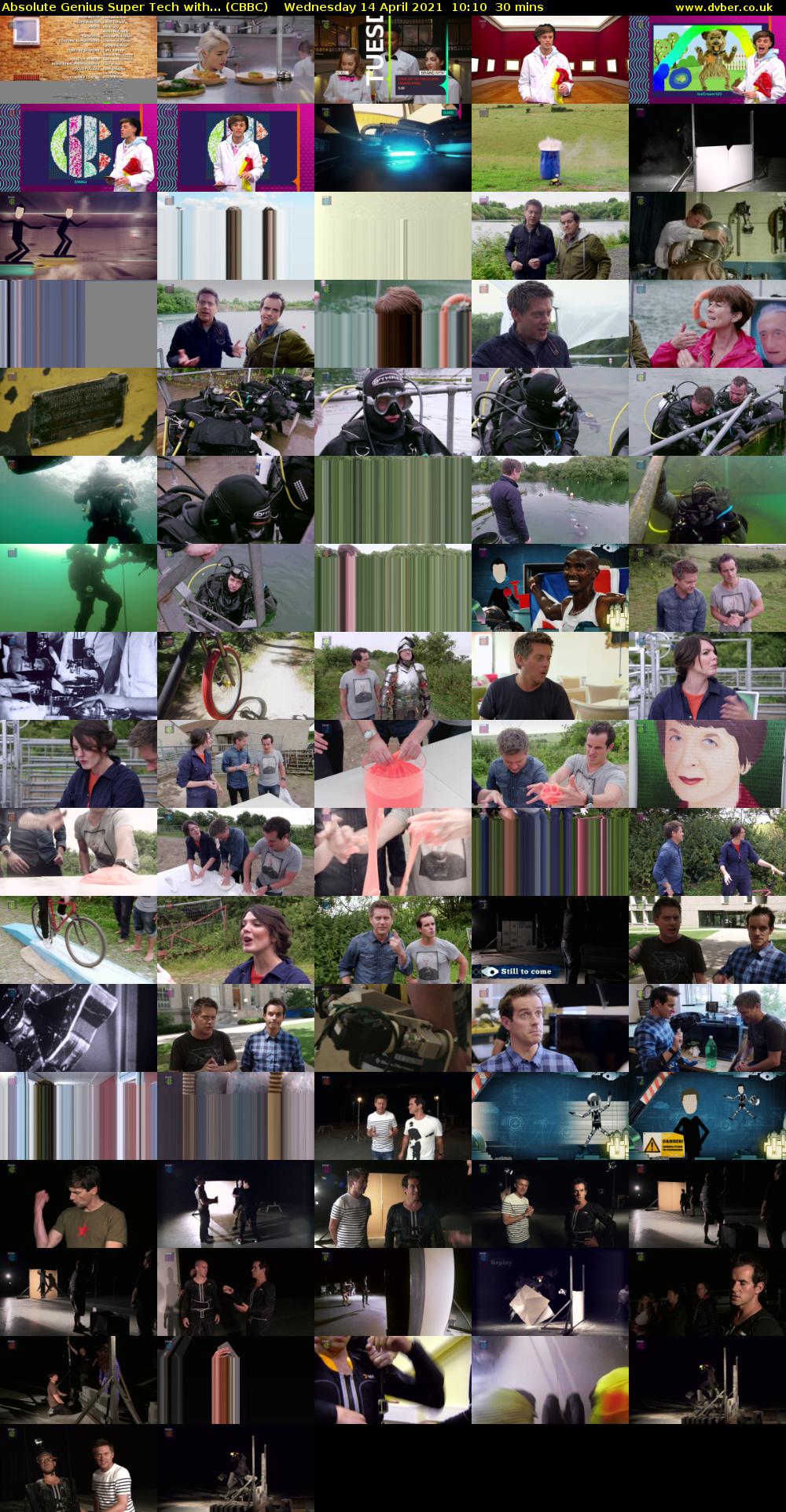 Absolute Genius Super Tech with... (CBBC) Wednesday 14 April 2021 10:10 - 10:40