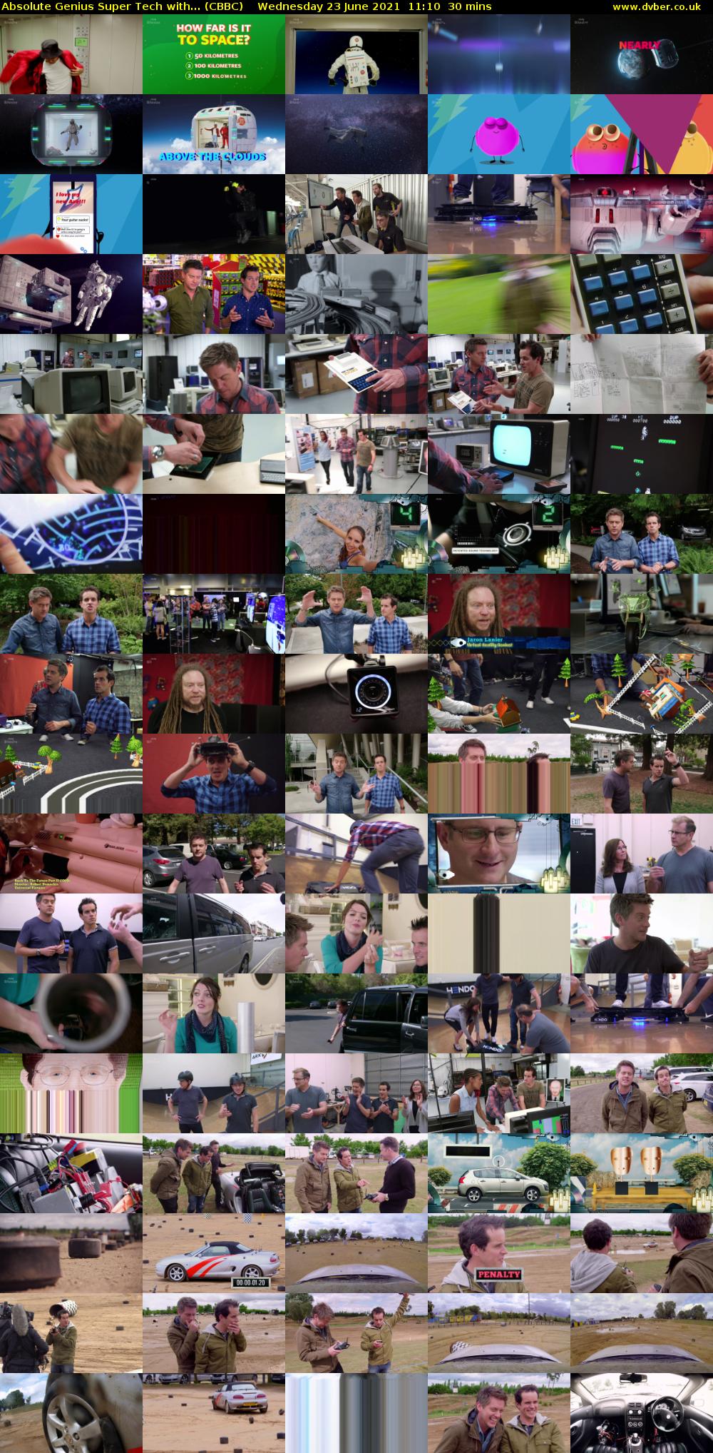 Absolute Genius Super Tech with... (CBBC) Wednesday 23 June 2021 11:10 - 11:40