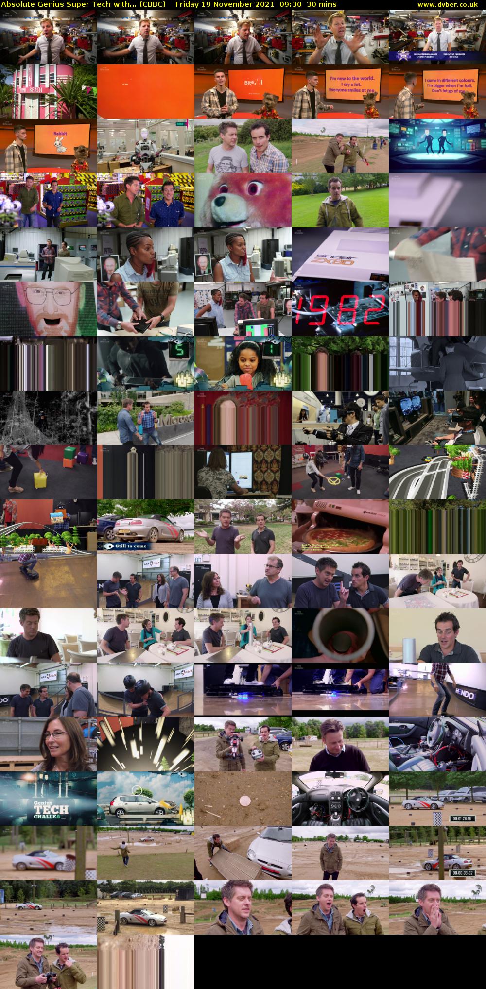 Absolute Genius Super Tech with... (CBBC) Friday 19 November 2021 09:30 - 10:00
