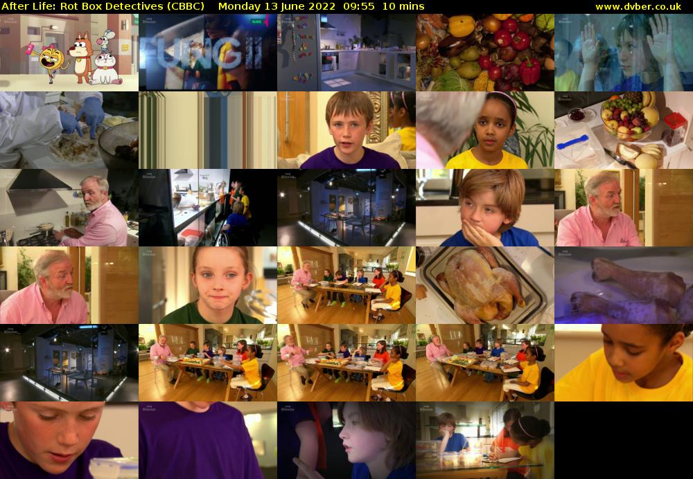 After Life: Rot Box Detectives (CBBC) Monday 13 June 2022 09:55 - 10:05