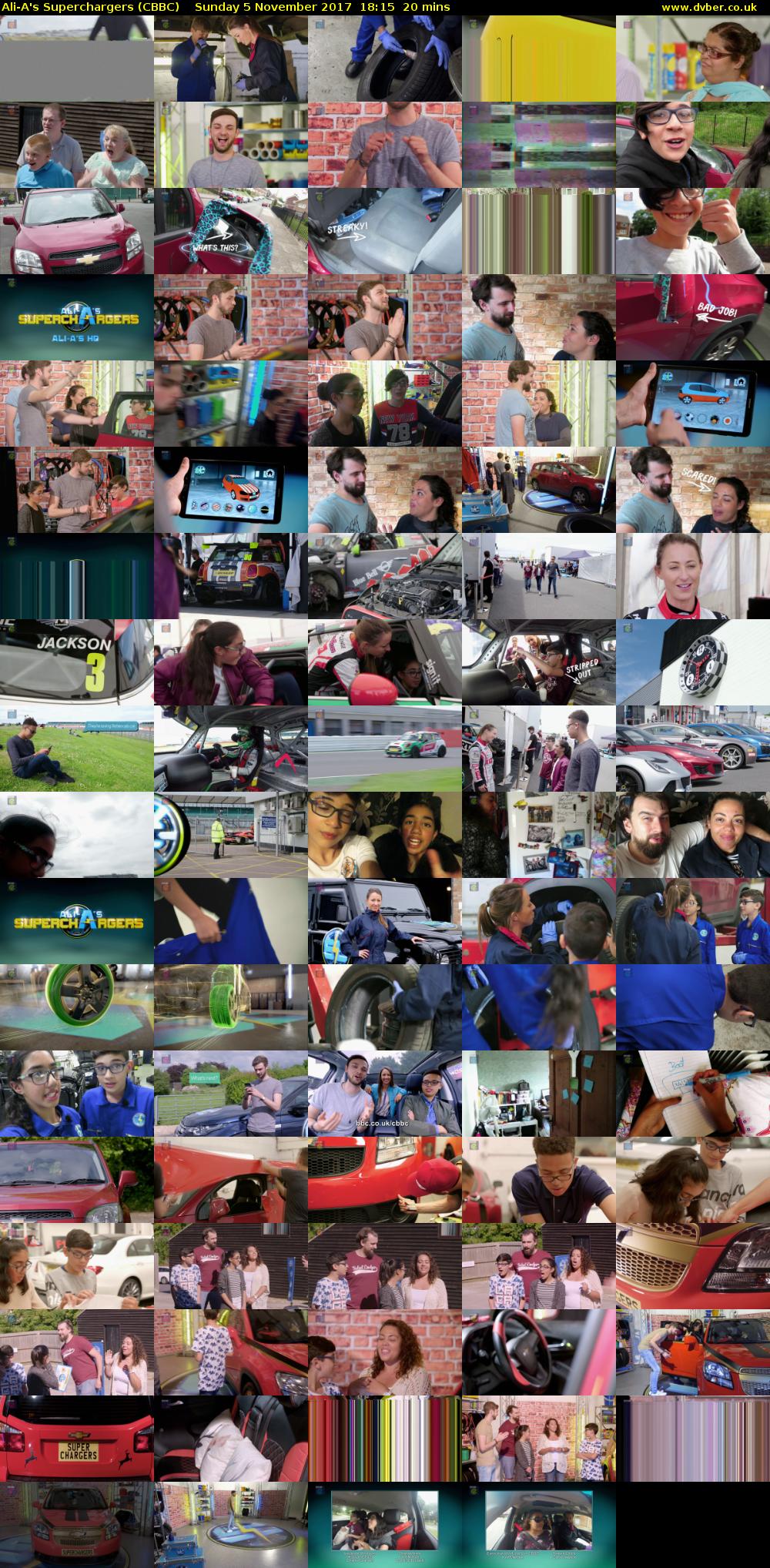 Ali-A's Superchargers (CBBC) Sunday 5 November 2017 18:15 - 18:35