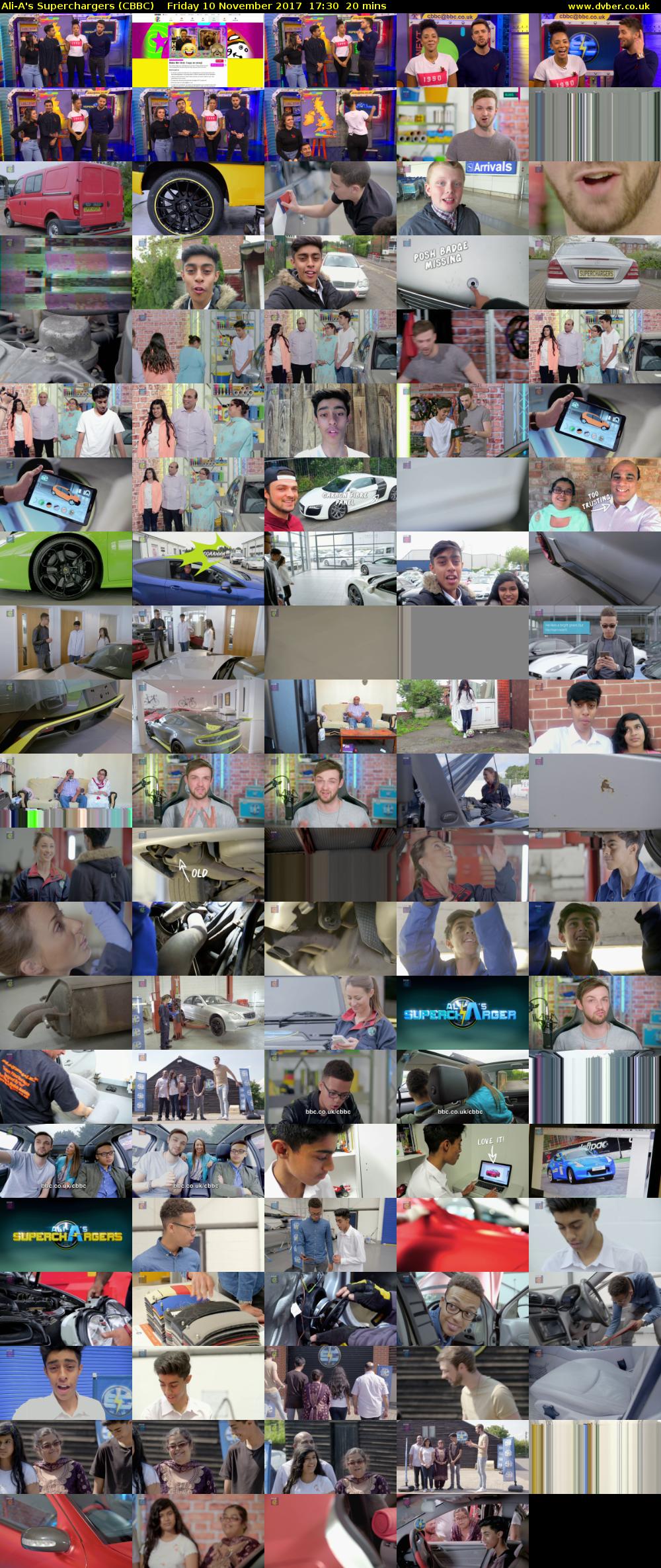 Ali-A's Superchargers (CBBC) Friday 10 November 2017 17:30 - 17:50