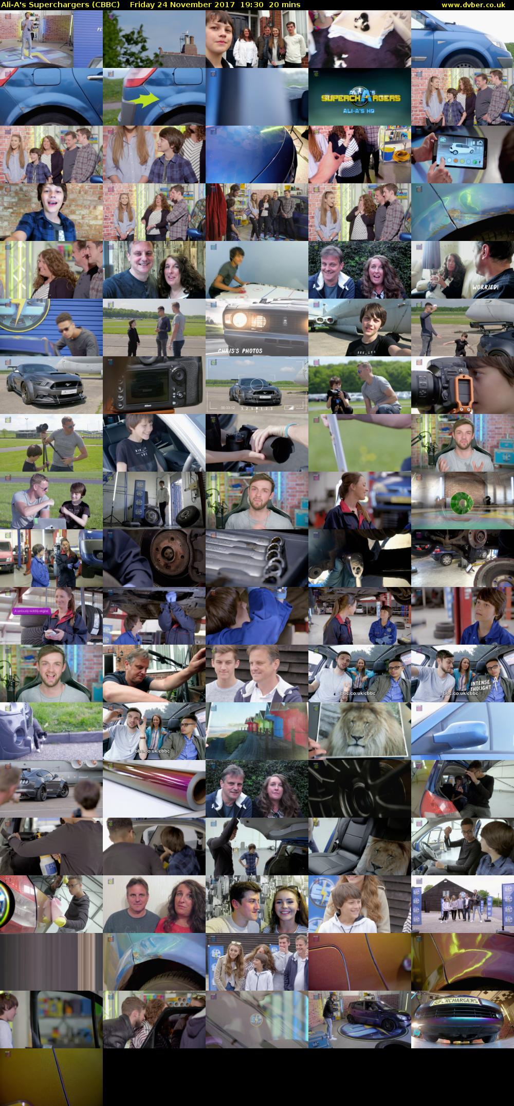 Ali-A's Superchargers (CBBC) Friday 24 November 2017 19:30 - 19:50