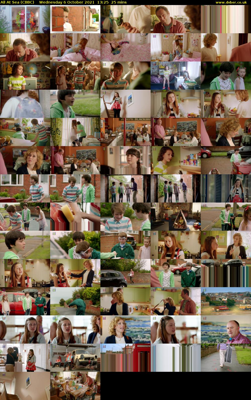 All At Sea (CBBC) Wednesday 6 October 2021 13:25 - 13:50